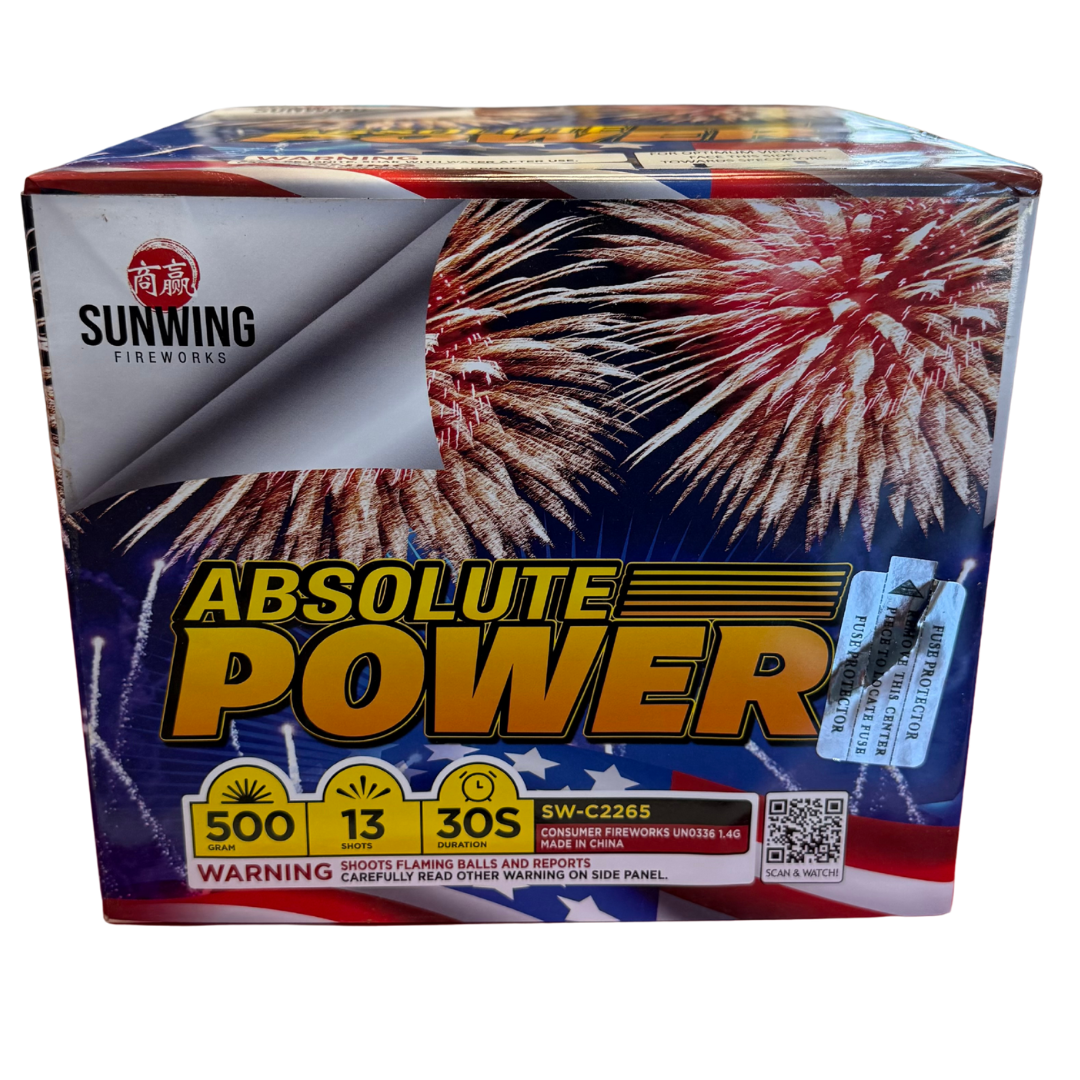 Absolute Power | Boomville Fireworks, LLC