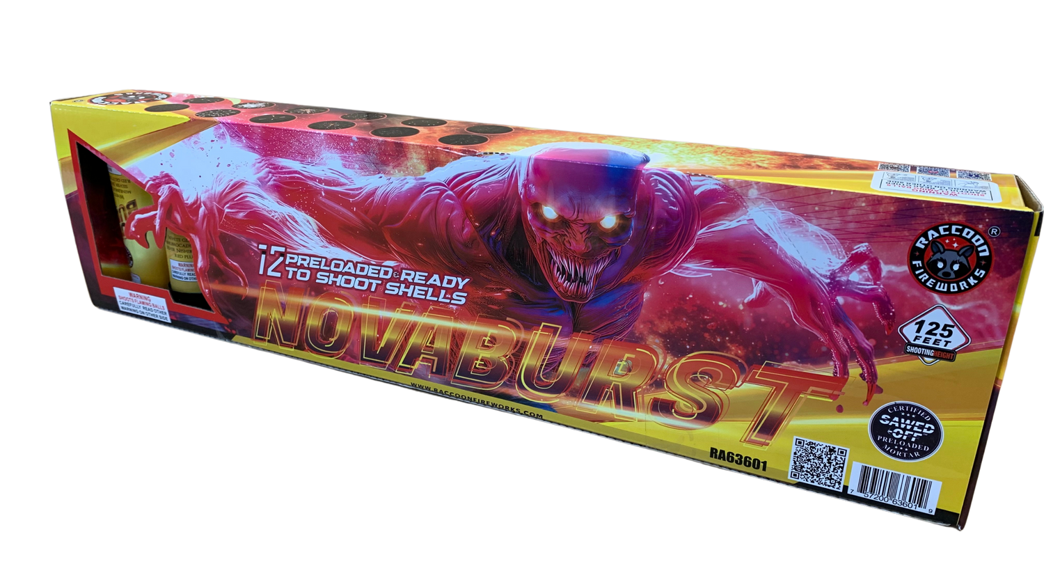 Novaburst Preloaded Shells 12 Pack | Boomville Fireworks, LLC